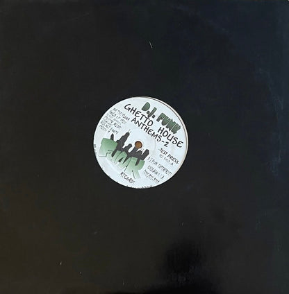 D.J. Funk – Ghetto House Anthems-2 | Orig. US 1996 | Testpressung