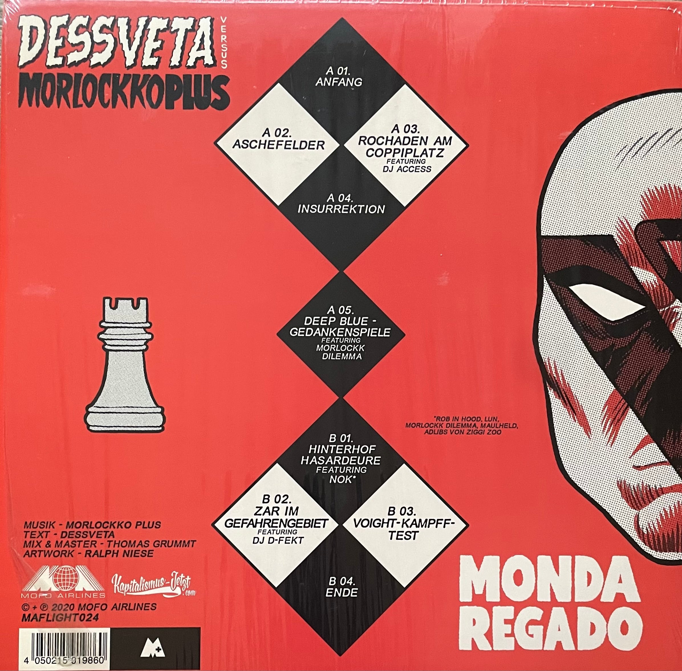 Dessveta Versus Morlockko Plus – Monda Regado | Orig. GER 2020 | Limited