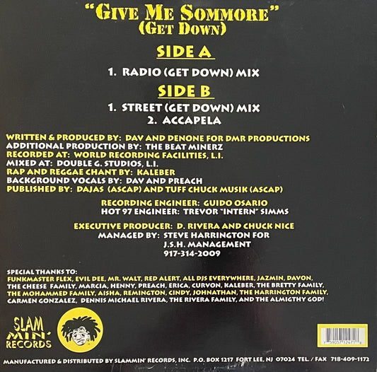 Dav – Give Me Sommore (Get Down | Orig. US 1997