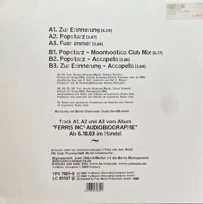 Ferris MC – Zur Erinnerung | Orig. GER 2003