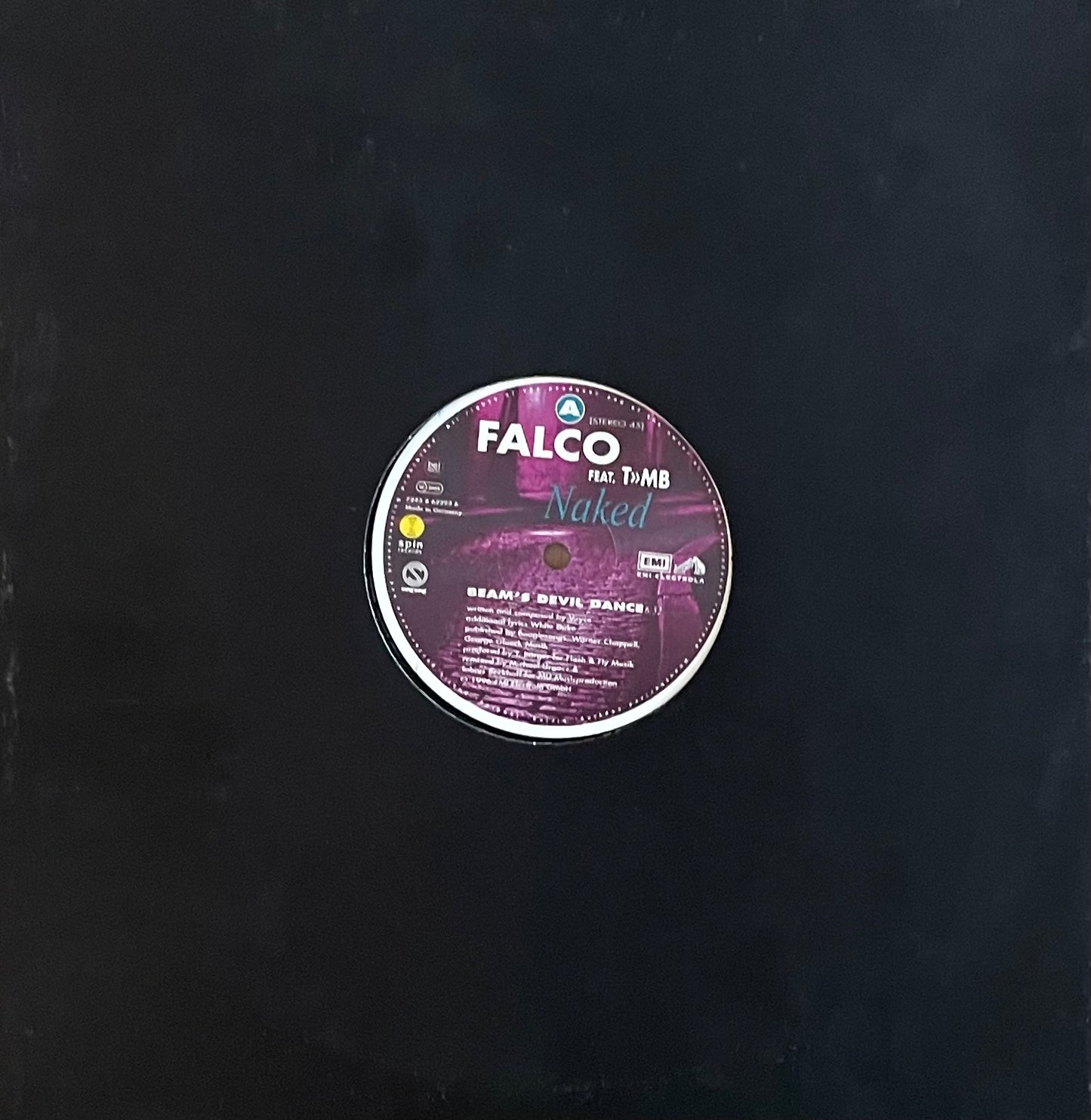 Falco featuring T»MB – Naked | Orig. EU 1996
