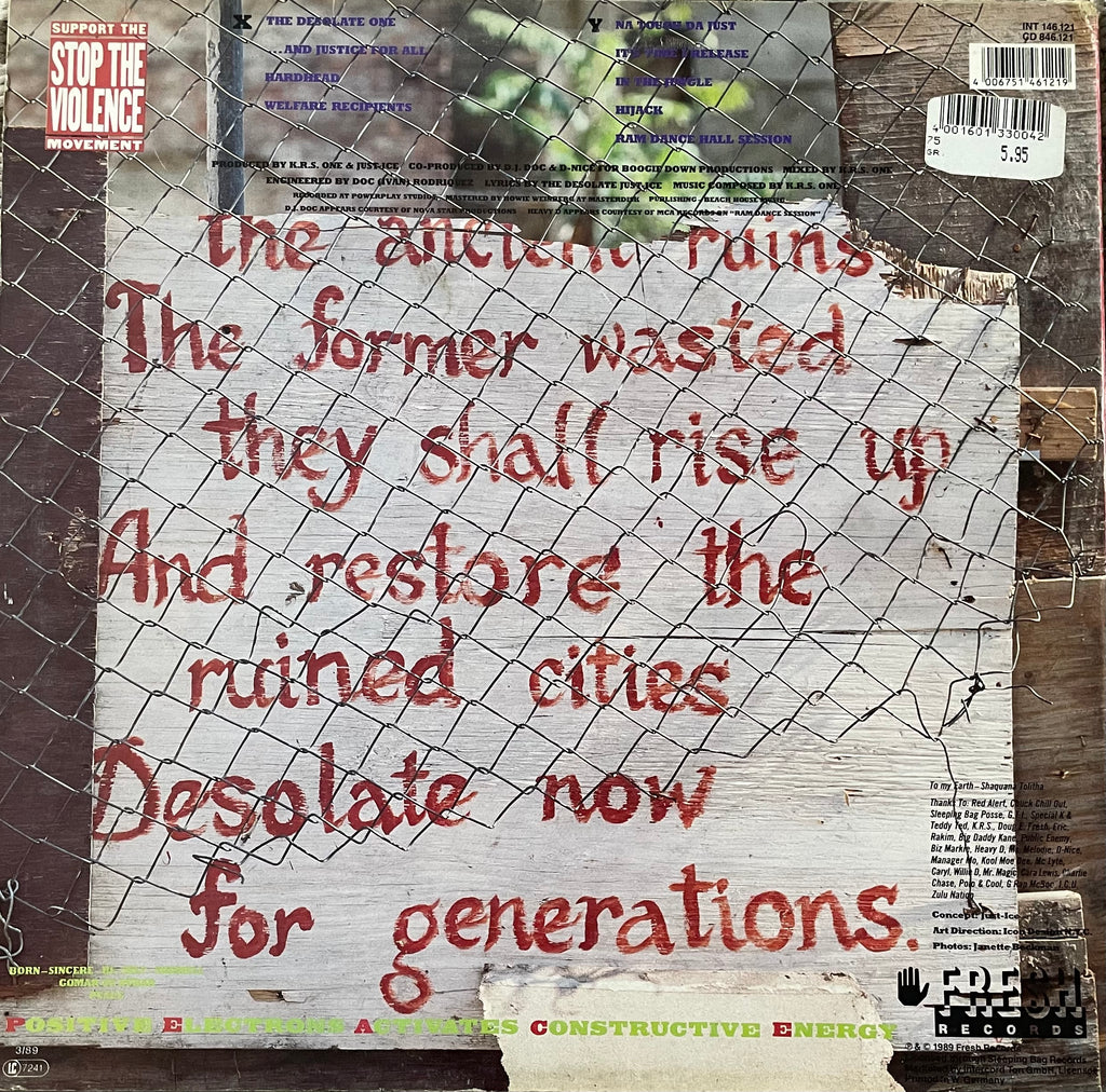 Just-Ice – The Desolate One | Orig. GER 1989