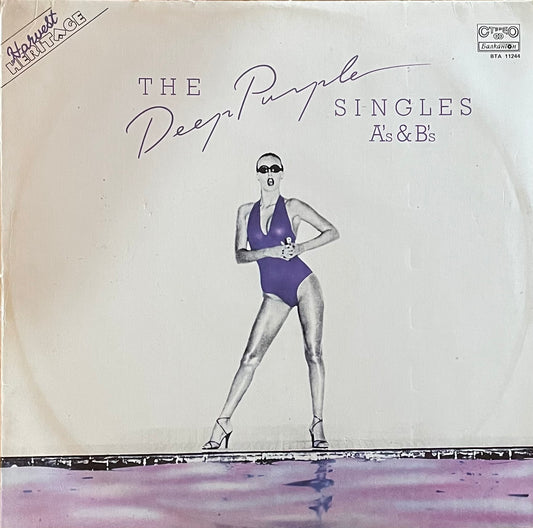 Deep Purple – The Deep Purple Singles A's & B's | Reissue BUL 1988 | Turquoise Label