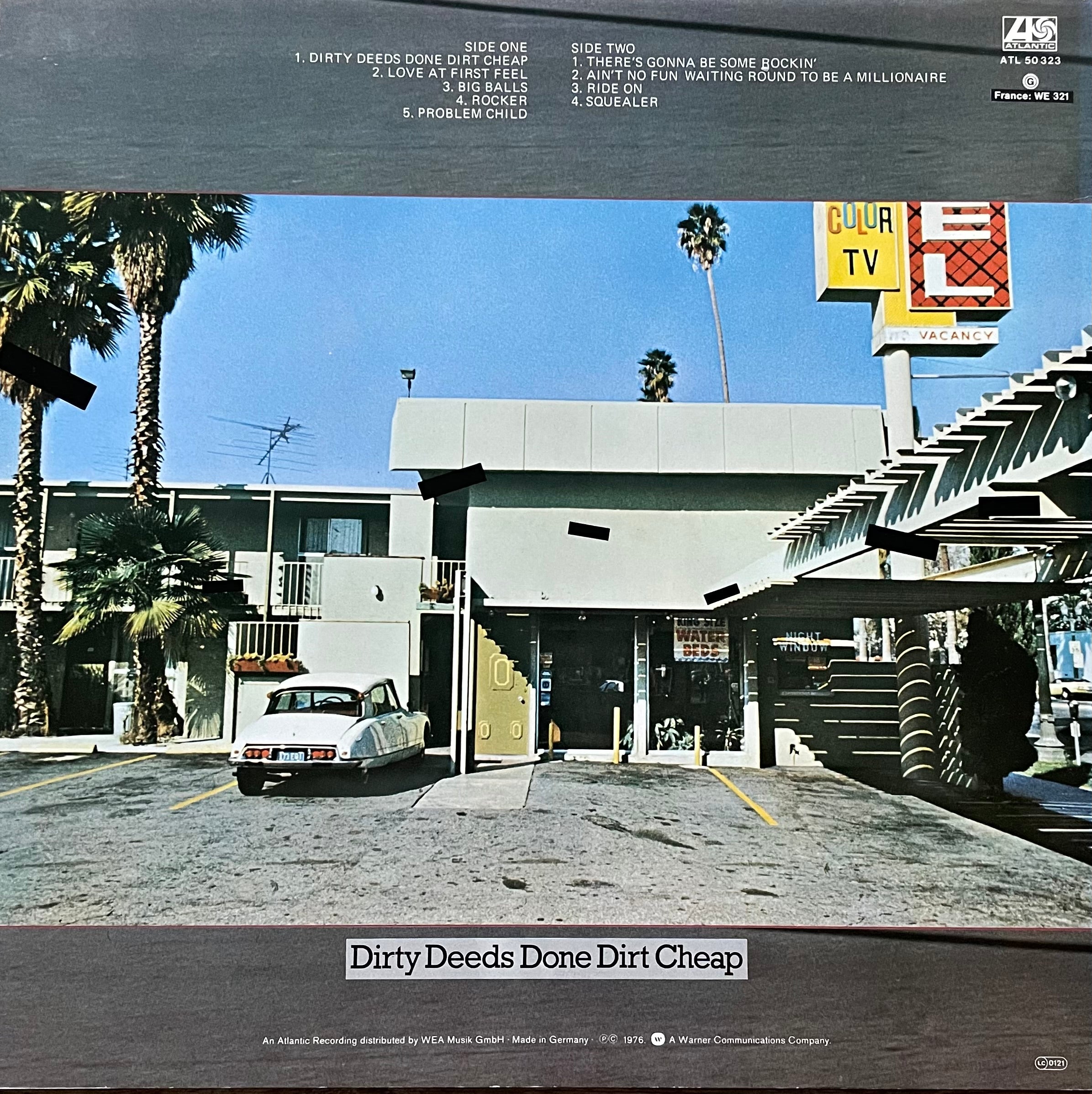 AC/DC – Dirty Deeds Done Dirt Cheap | Reissue GER. 1982