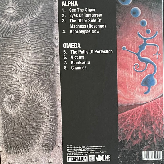 Cro-Mags – Alpha Omega | Repress EU 2023 | Clear With Red and Black Splatter