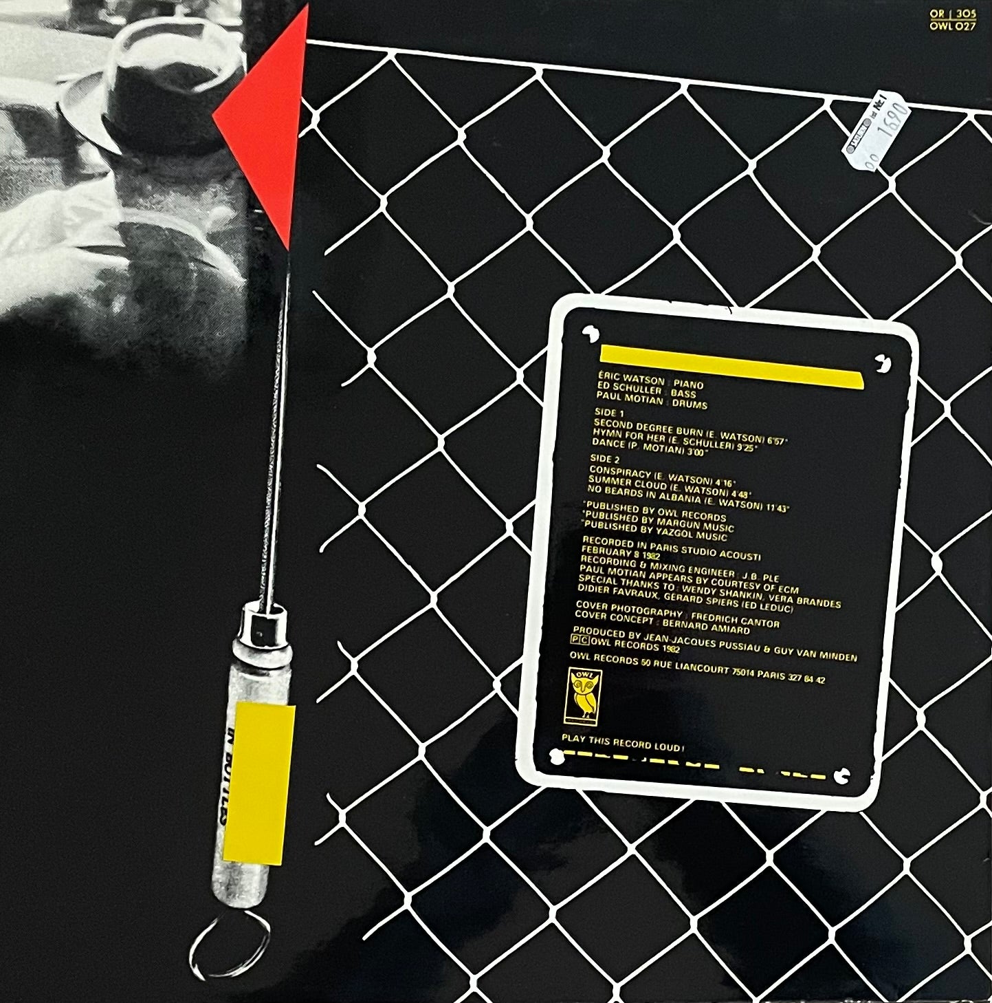 Eric Watson | Ed Schuller | Paul Motian – Conspiracy | Orig. FRA 1982