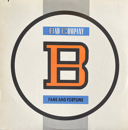Bad Company – Fame And Fortune | Orig. US 1986