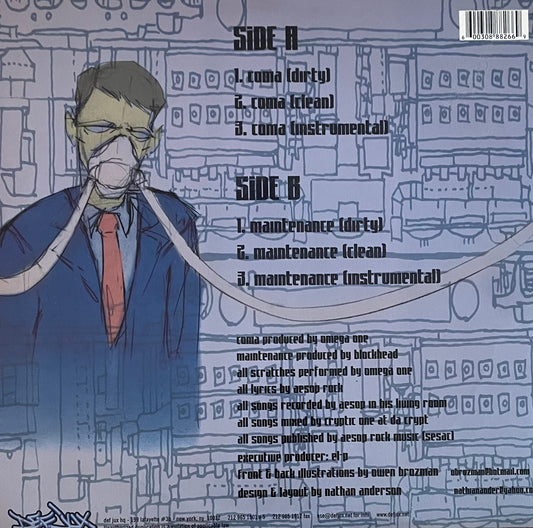 Aesop Rock – Coma | Orig. US 2001