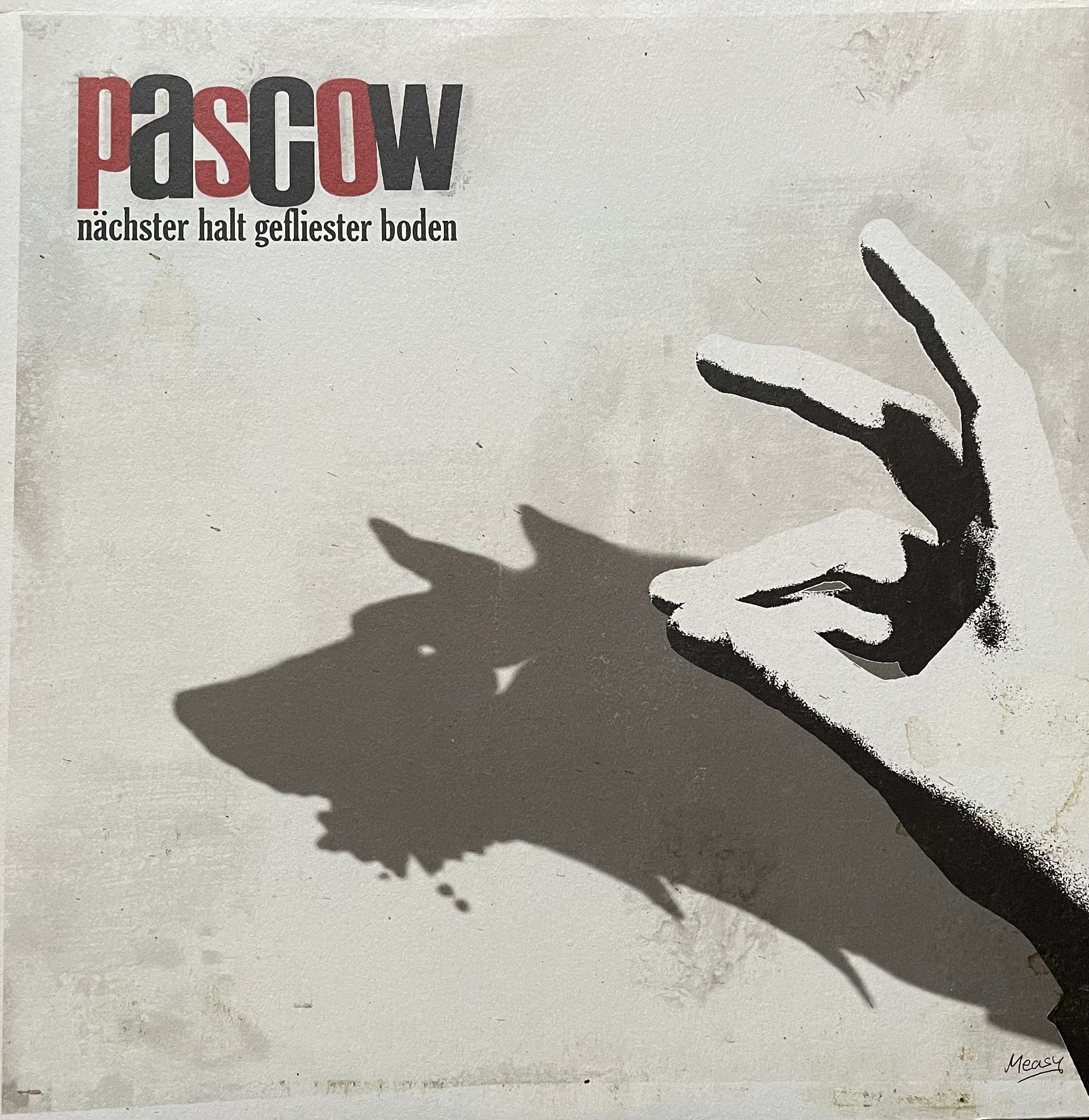Pascow – Nächster Halt Gefliester Boden | Repress GER 2010 | Limited to 500 Red Vinyl