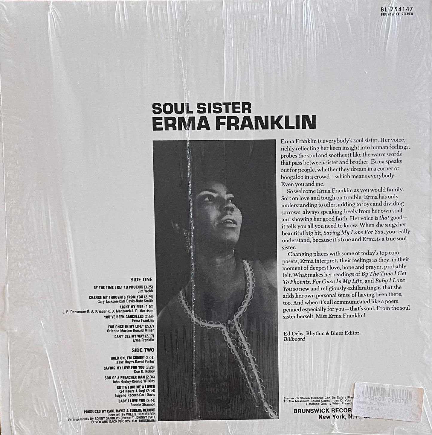 Erma Franklin – Soul Sister | Reissue US 2004