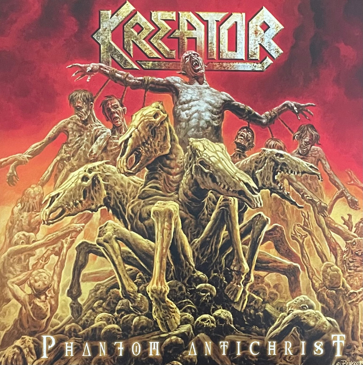 Kreator – Phantom Antichrist | Orig. EU 2012 | Limited Yellow Translucent Vinyl