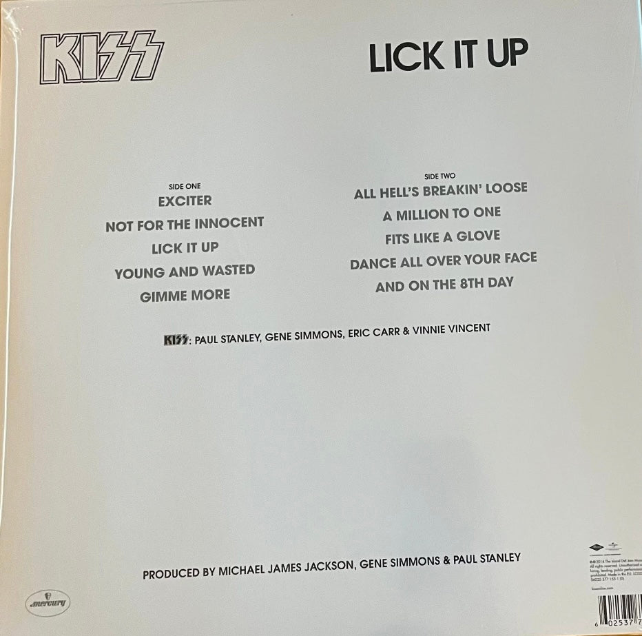 Kiss – Lick It Up | Reissue EU 2014