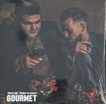 Brous One, Dennis Da Menace – Gourmet | Orig. GER 2019 | Limited With White Label Instrumentals [200]