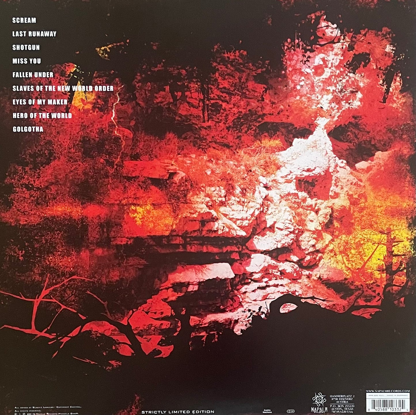 W.A.S.P. – Golgotha | Orig. AUS 2015
