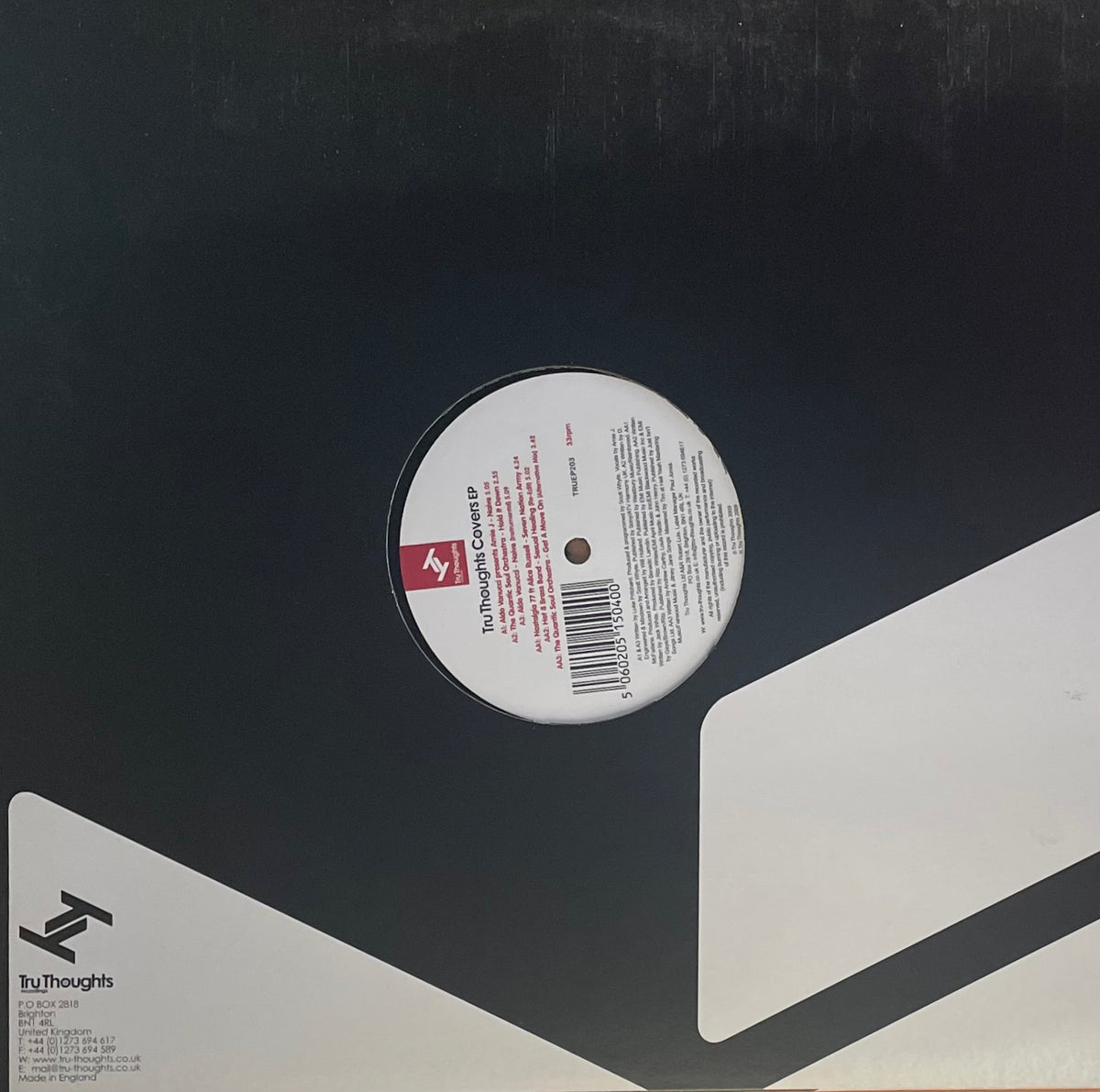 Various – Tru Thoughts Covers EP | Orig. UK 2009