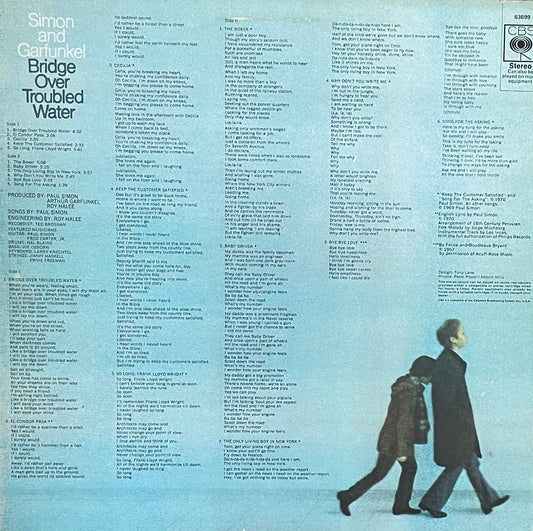 Simon And Garfunkel – Bridge Over Troubled Water | Reissue UK | Unknonw Year