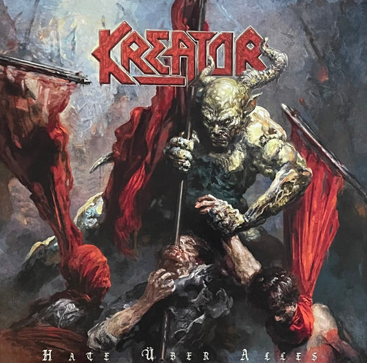 Kreator – Hate Über Alles | Orig. GER 2022 | Clear With Red Black Splatter Vinyl | Limited to 500