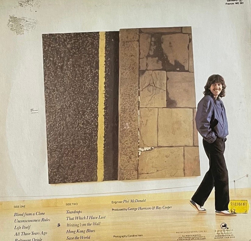 George Harrison – Somewhere In England | Orig. GER 1981