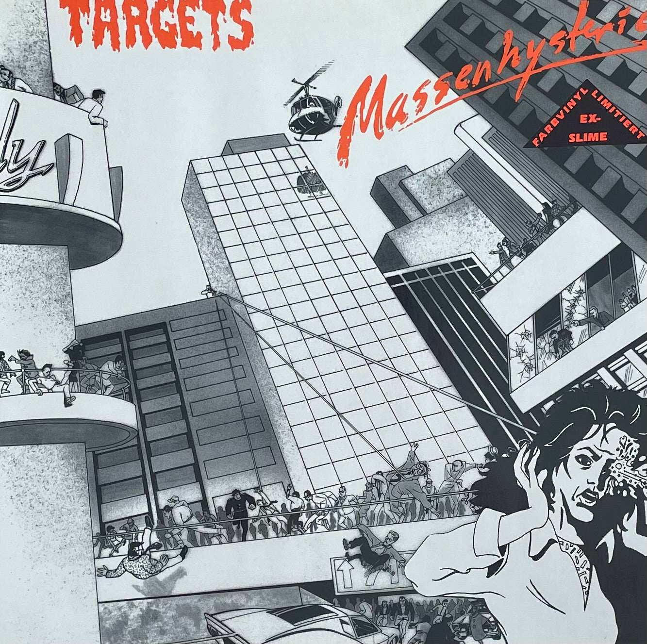 Targets – Massenhysterie | Reissue GER 1988 | Red Vinyl
