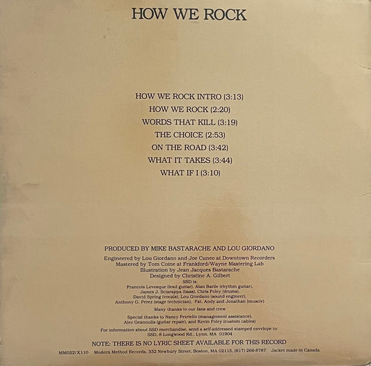 SSD – How We Rock | Orig. US 1984