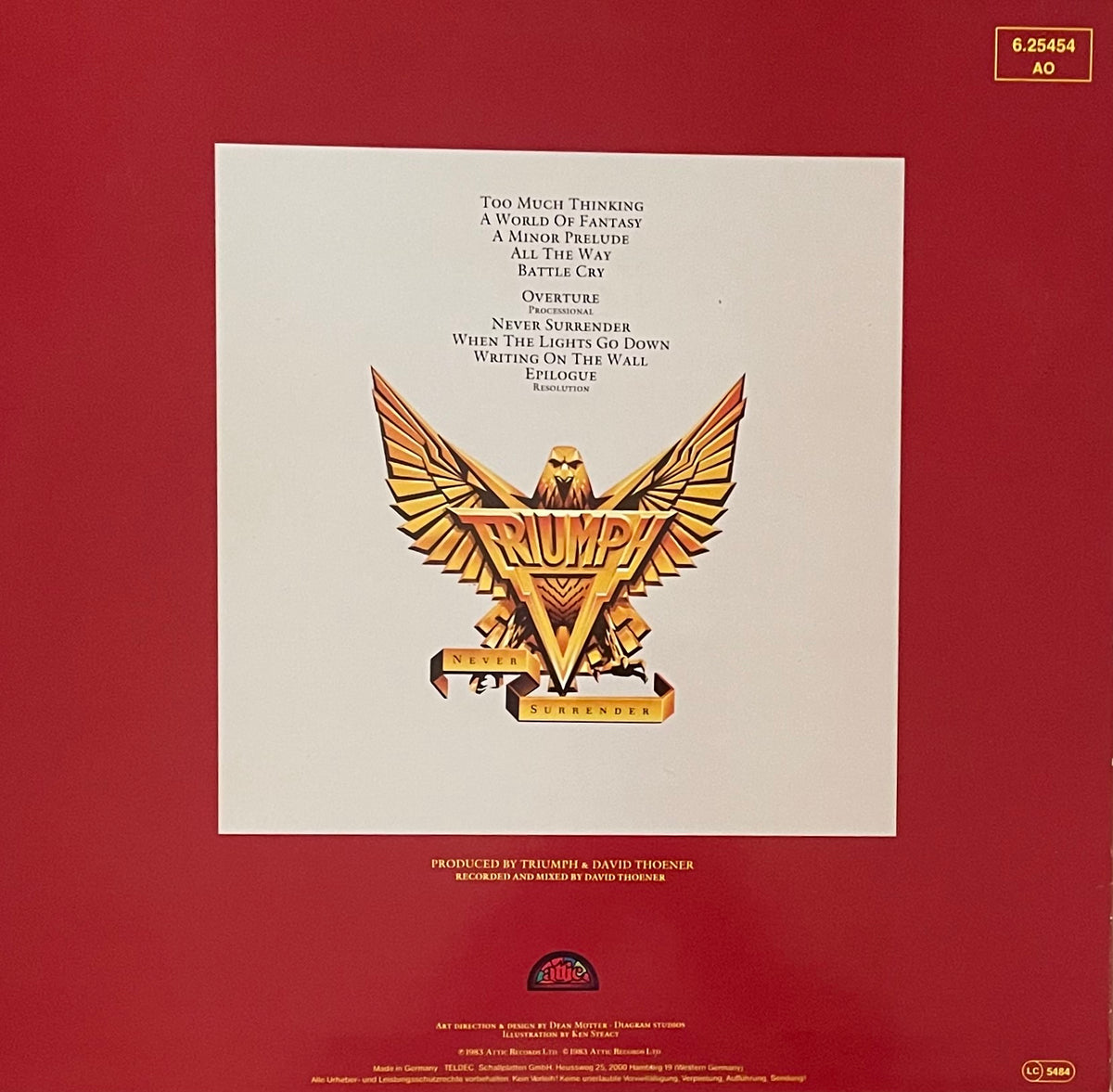 Triumph – Never Surrender | Orig. GER 1982