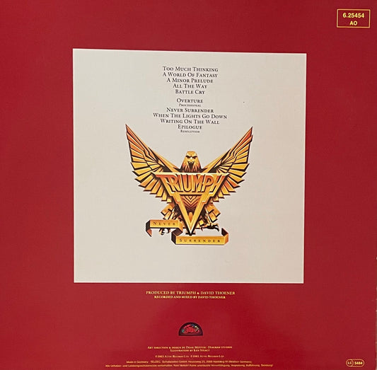 Triumph – Never Surrender | Orig. GER 1982