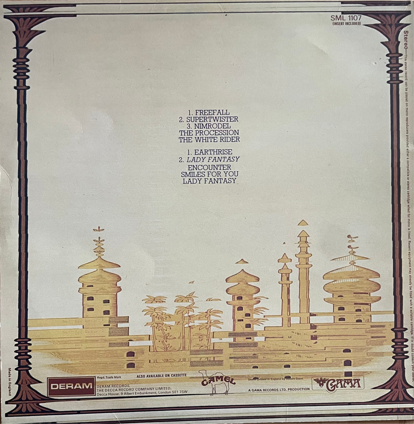 Camel – Mirage | Orig. UK 1974