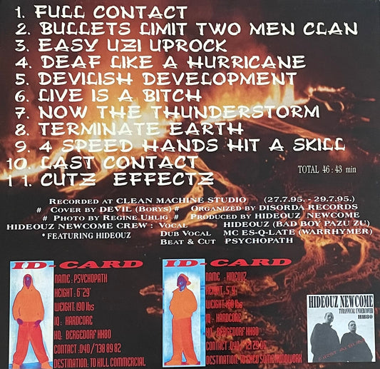 Hideouz Newcome – Full Contact | Orig. GER 1995
