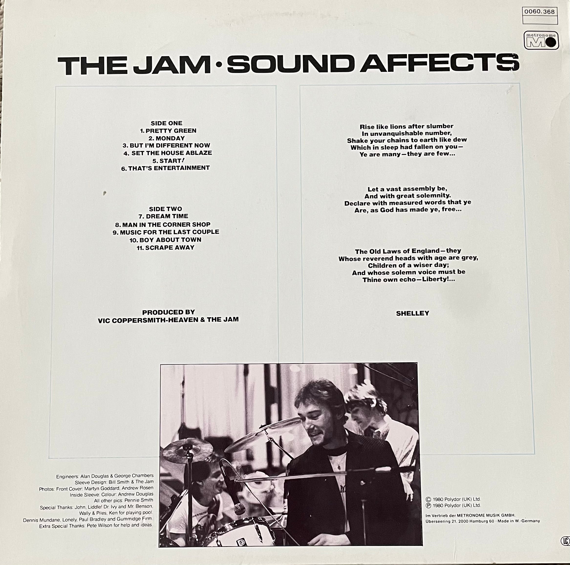 The Jam – Sound Affects | Orig. GER 1980