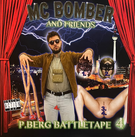 MC Bomber – P.Berg Battletape 4 | Orig. GER 2016 | Limited to 1.000