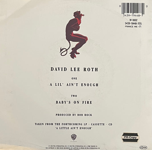 David Lee Roth – A Lil' Ain't Enough | Orig. EU 1990