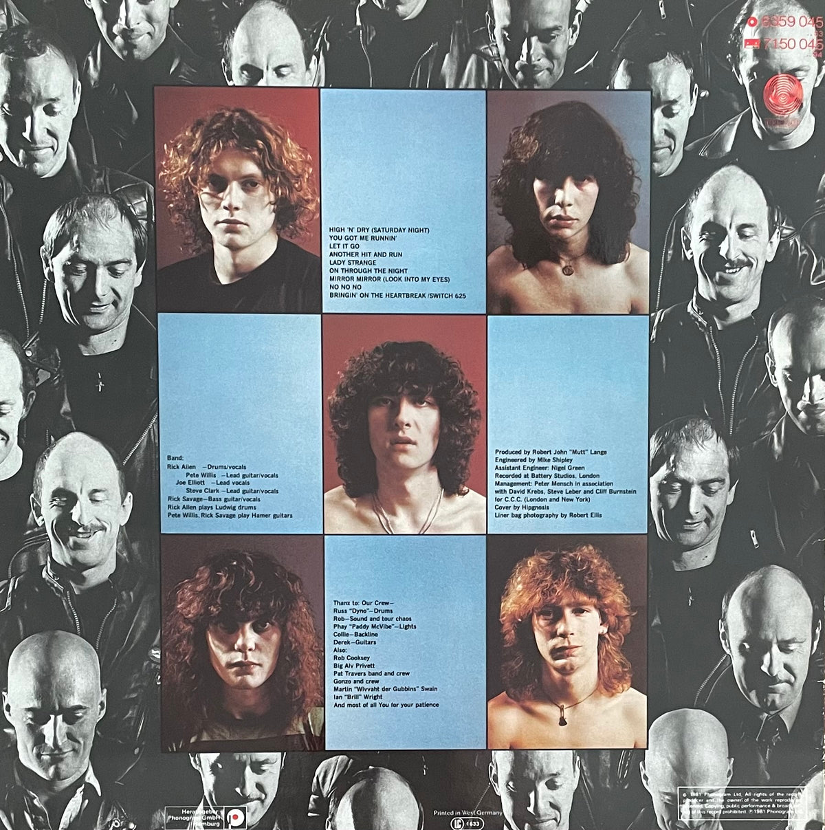 Def Leppard – High 'N' Dry | Orig. GER 1981