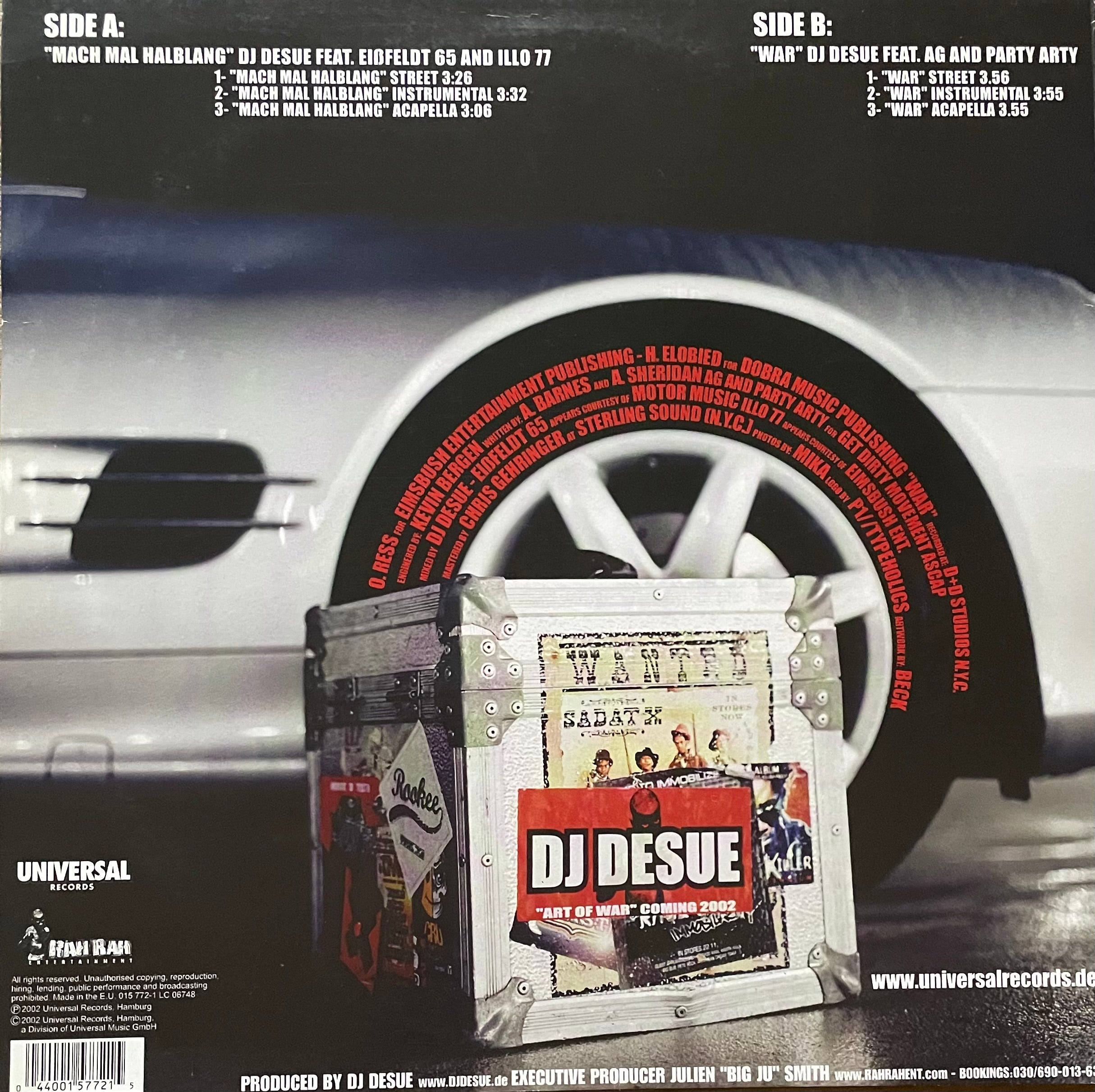 DJ Desue – Mach Mal Halblang | Orig. GER 2002