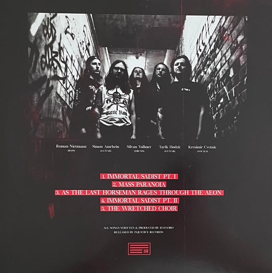 Ratlord – Ratlord | Orig. GER 2017 | Limited to 25| Single Sided | b-Side Print