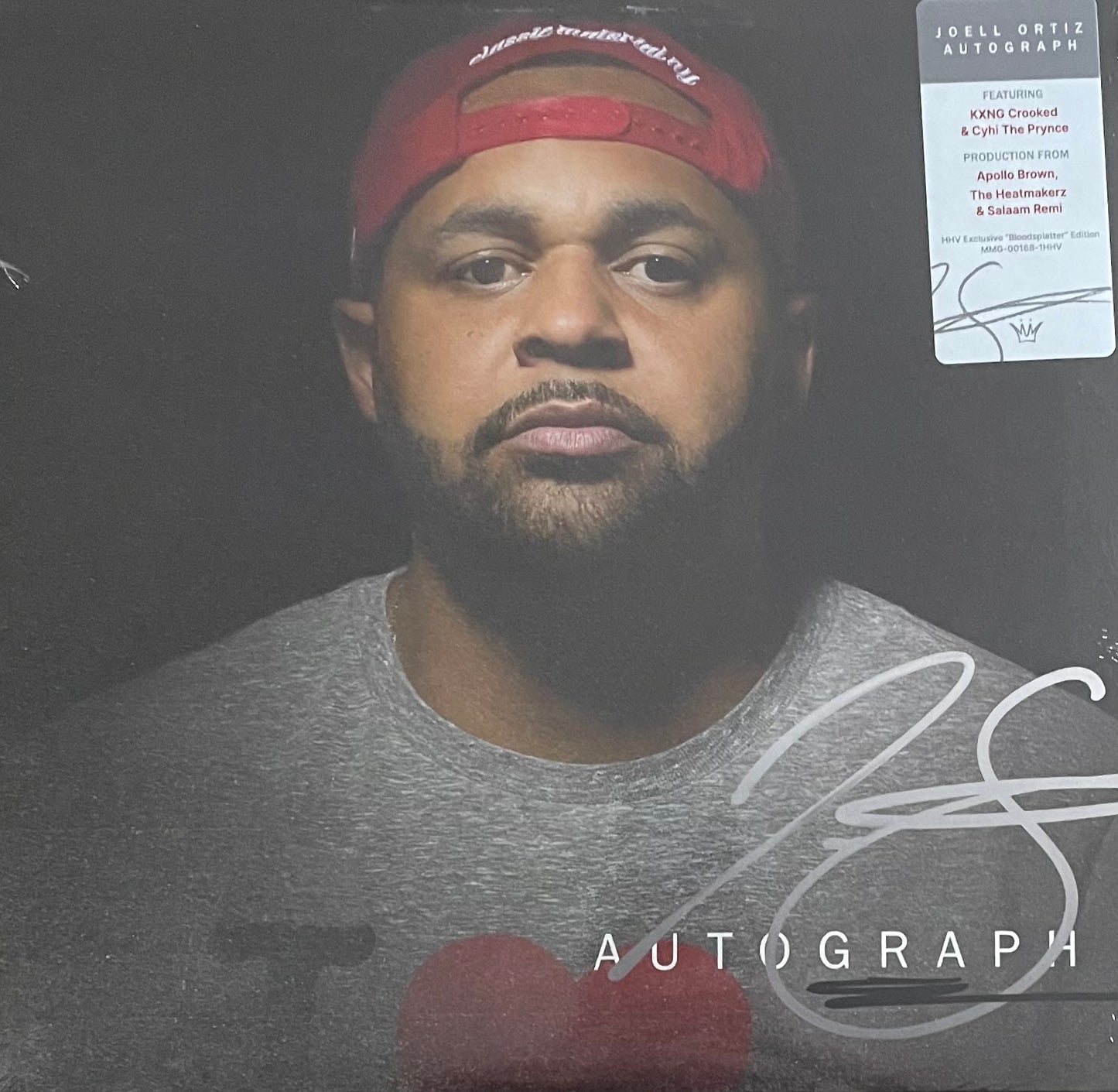 Joell Ortiz – Autograph | Orig. US 2022 | Blood Splatter Vinyl