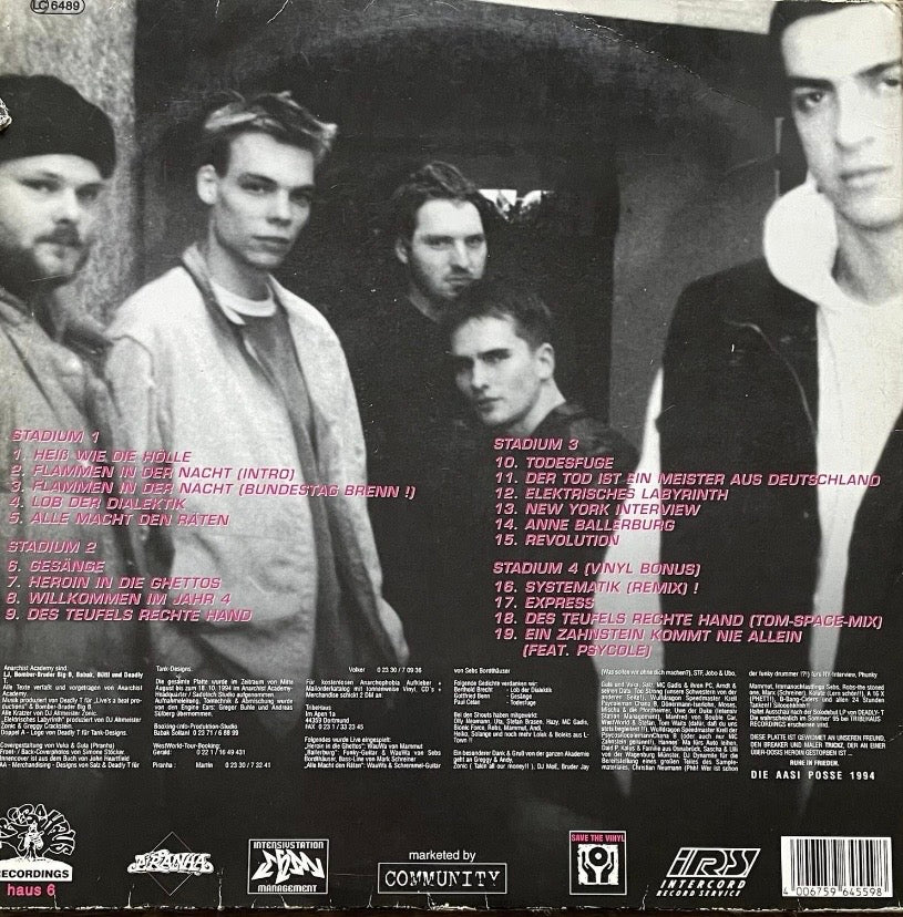 Anarchist Academy – Anarchophobia | Orig. GER 1995 | Achtung Zustand!
