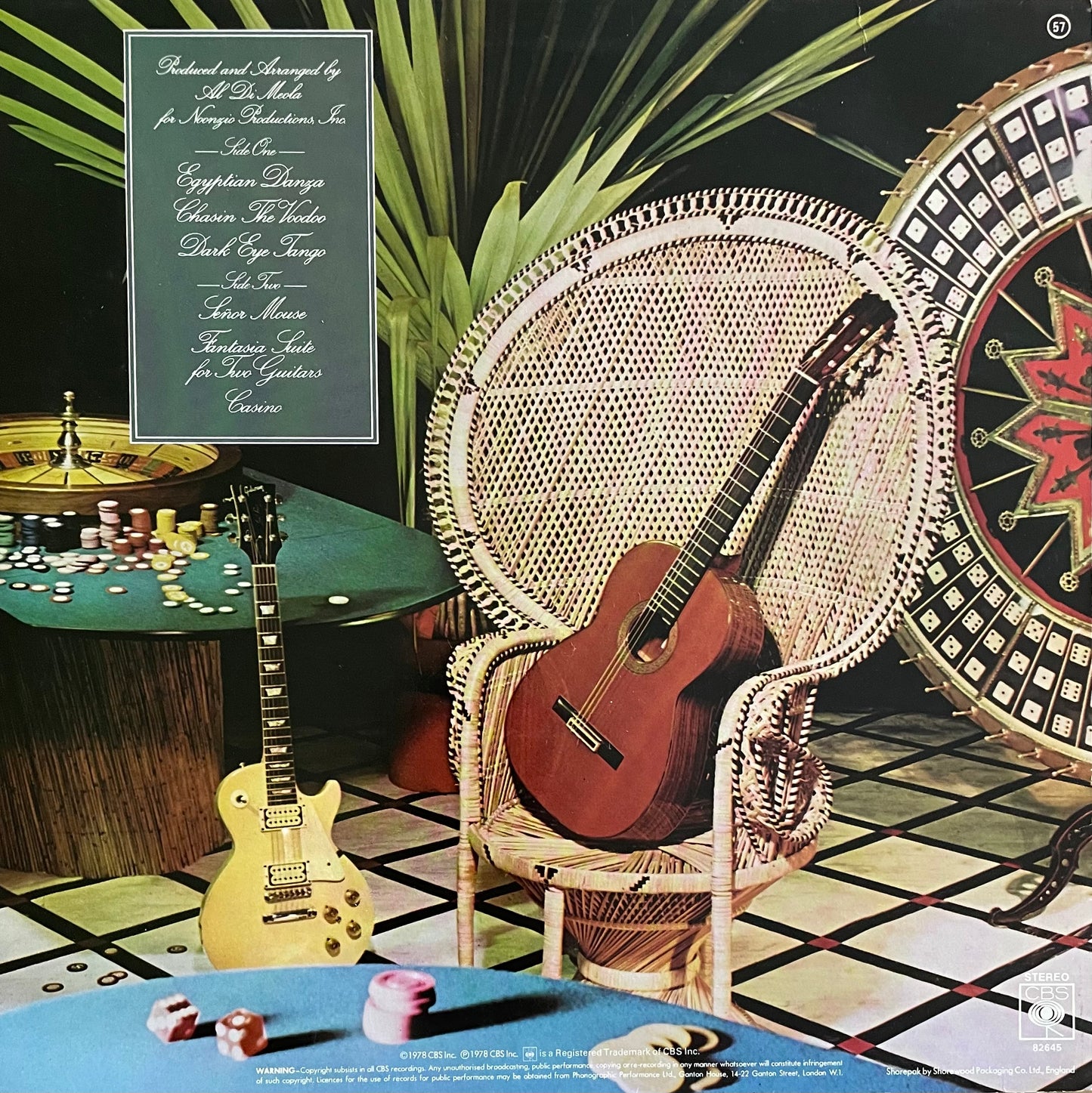 Al Di Meola – Casino | Orig. UK 1978