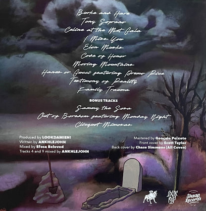 ANKHLEJOHN X LOOK DAMIEN! – The Dead Don't Die | Orig. GER 2023 | Grey Marble (Burning Ashes) | Limited to 250