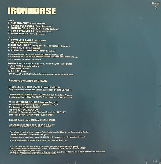 Ironhorse – Ironhorse | Orig. GER 1978