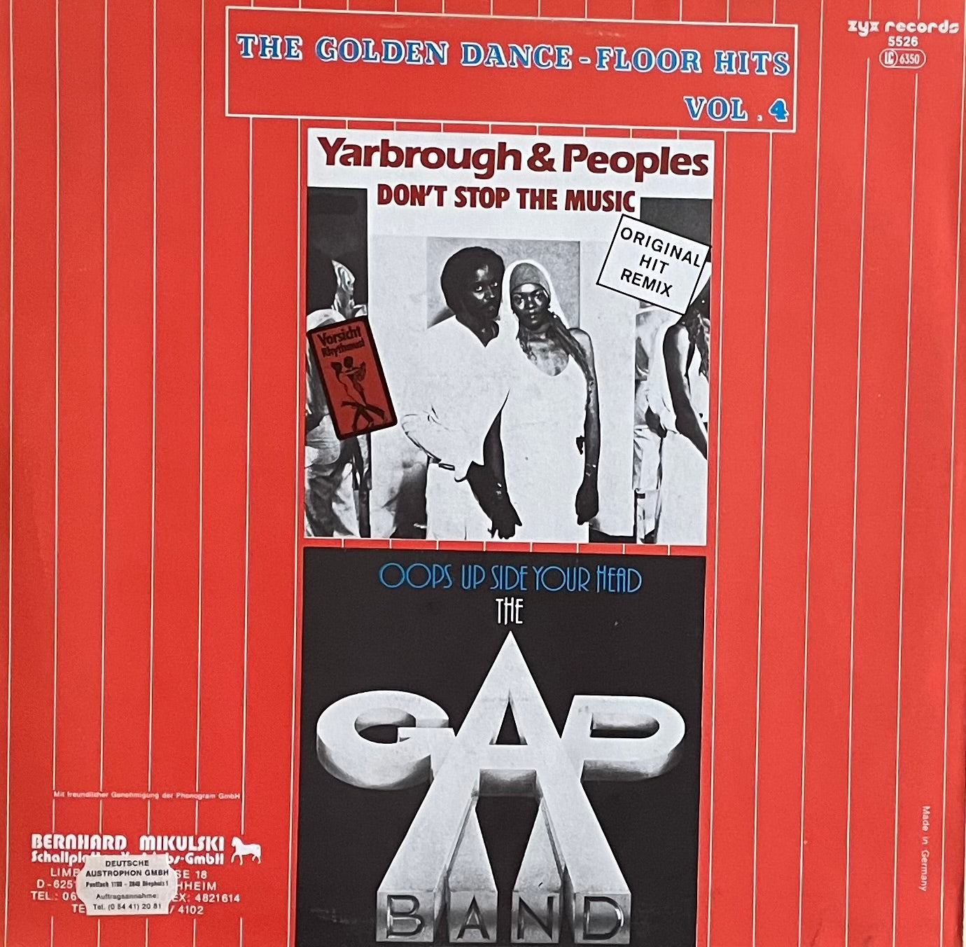 Yarbrough & Peoples / The Gap Band – The Golden Dance-Floor Hits Vol. 4 | Orig. GER 1986
