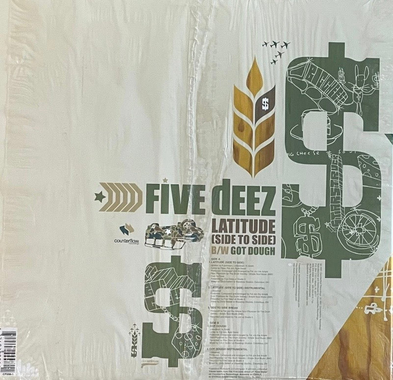 Five Deez – Latitude (Side To Side) B/W Got Dough | Orig. US 2001