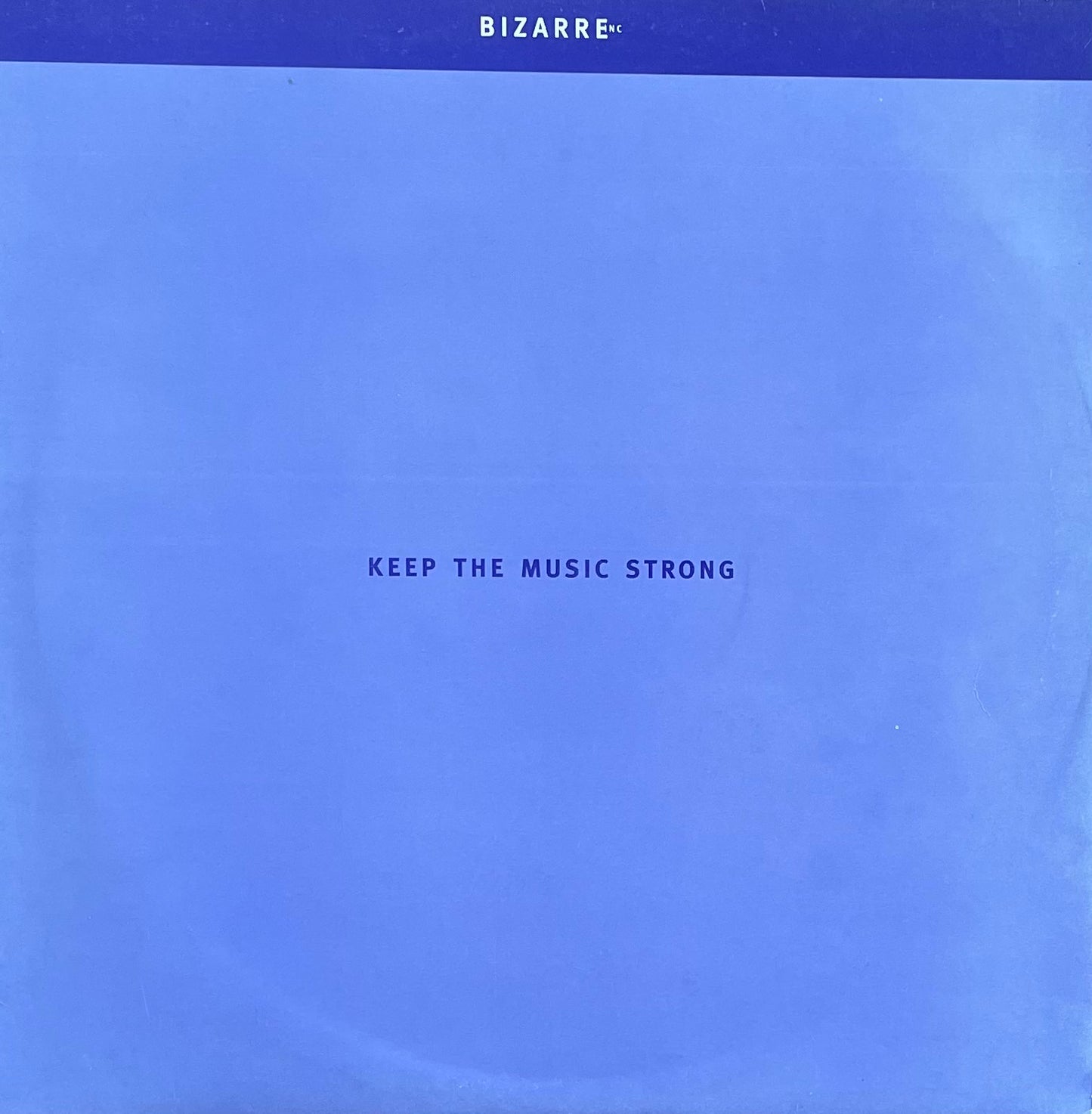 Bizarre Inc – Keep The Music Strong | Orig. UK 1996 | Promo!