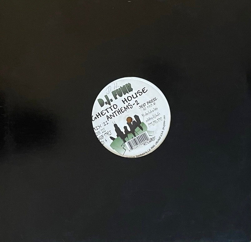 D.J. Funk – Ghetto House Anthems-2 | Orig. US 1996 | Testpressung
