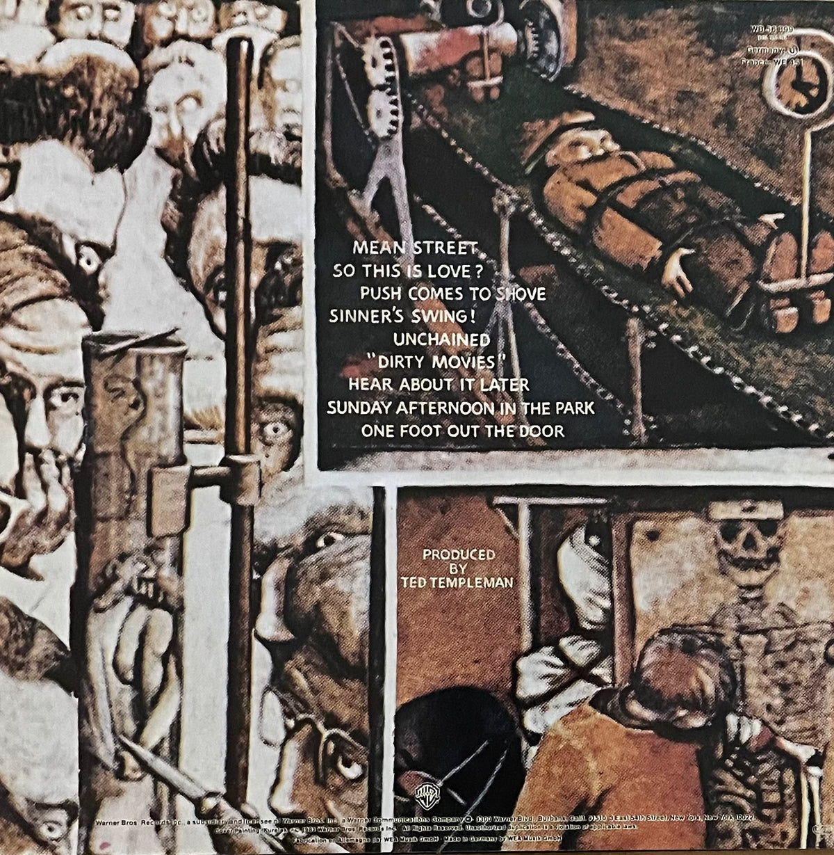 Van Halen – Fair Warning | Reissue GER | Unknwon Year