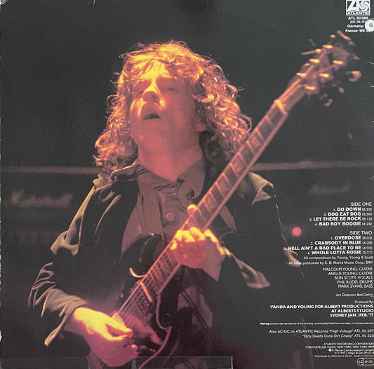 AC/DC – Let There Be Rock | Orig. GER 1977