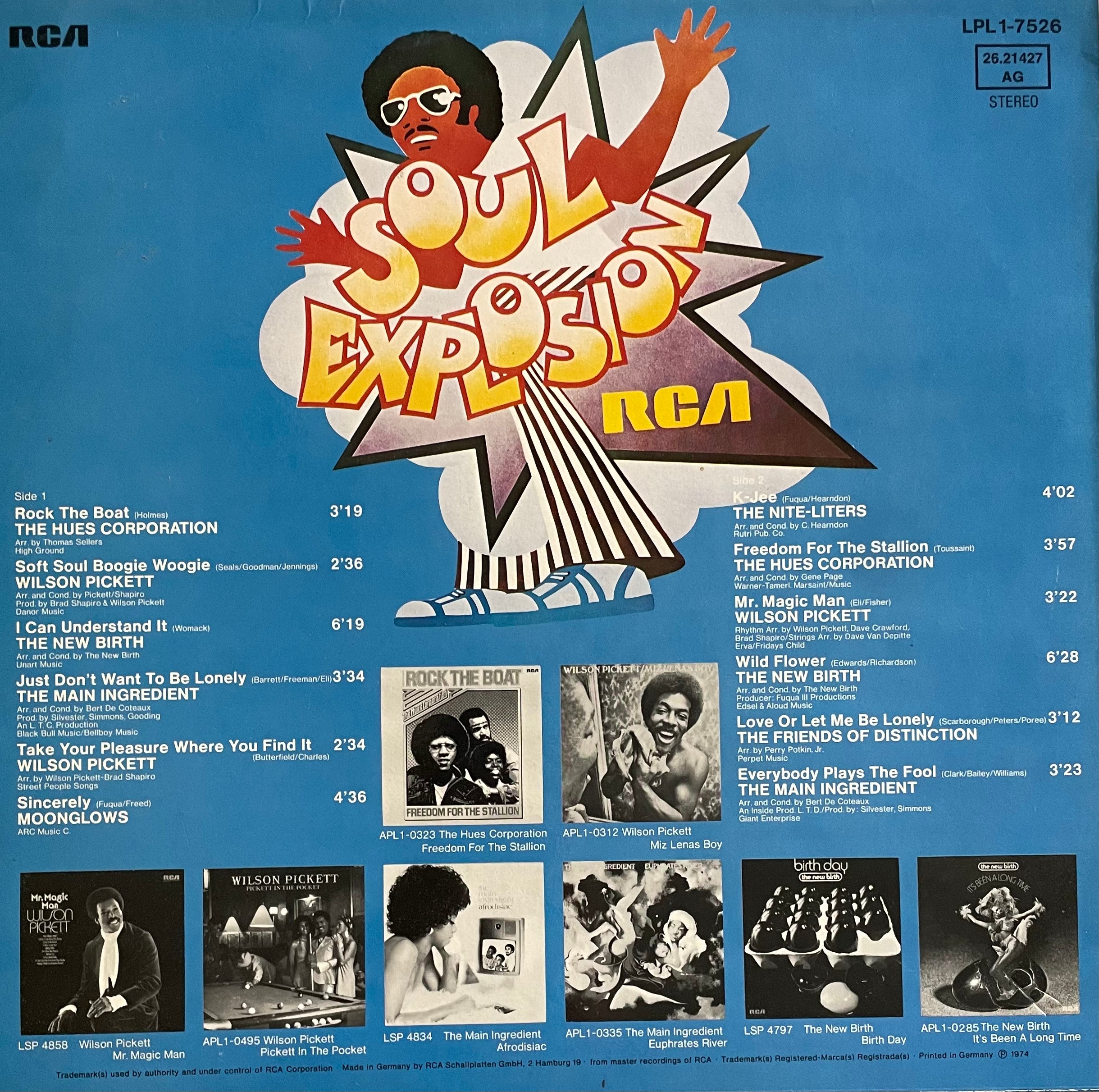 Various – Soul Explosion | Orig. GER 1974