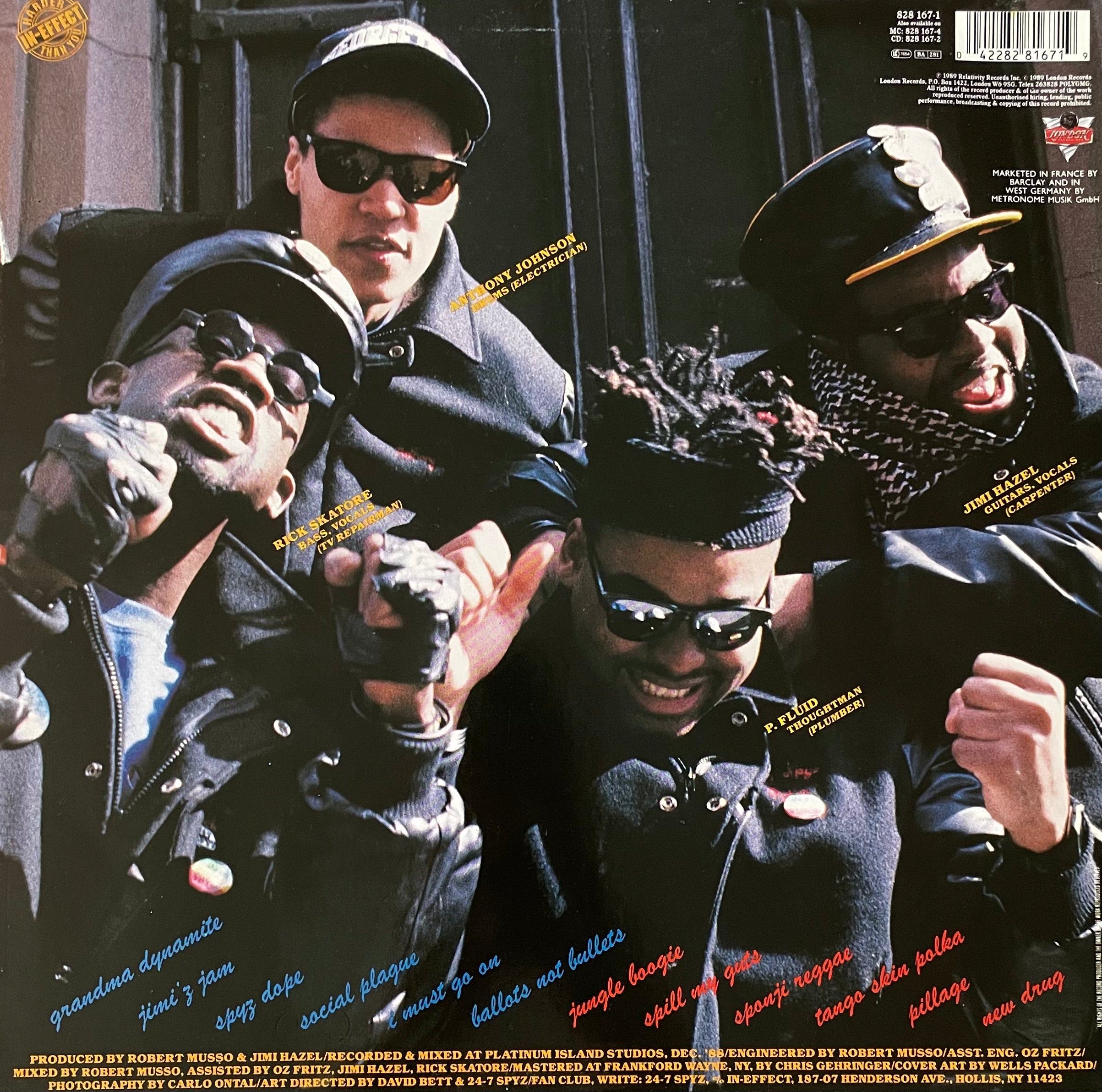 24-7 Spyz – Harder Than You | Orig. EU 1989