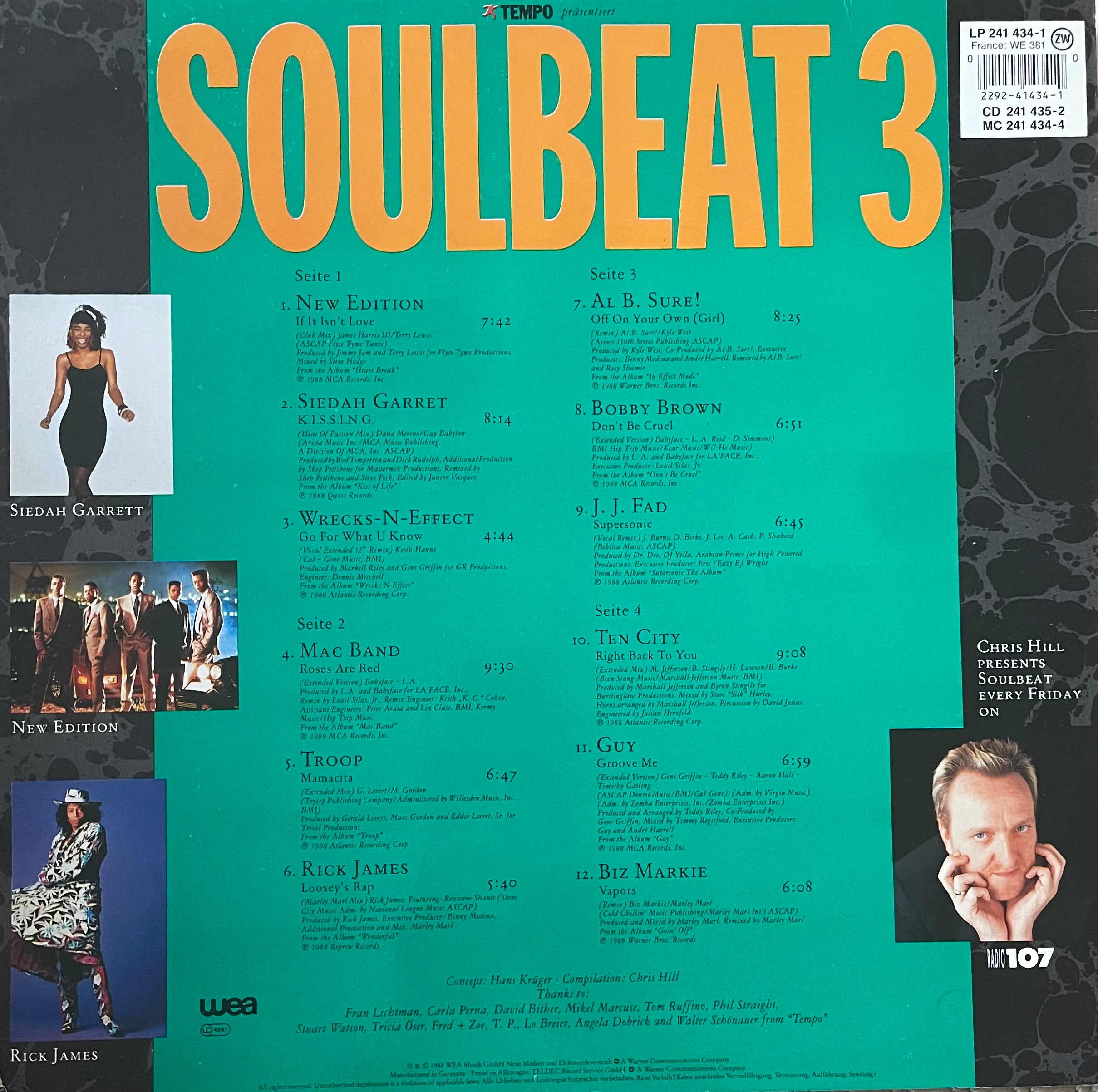 Various – Soulbeat 3 | Orig. GER 1988