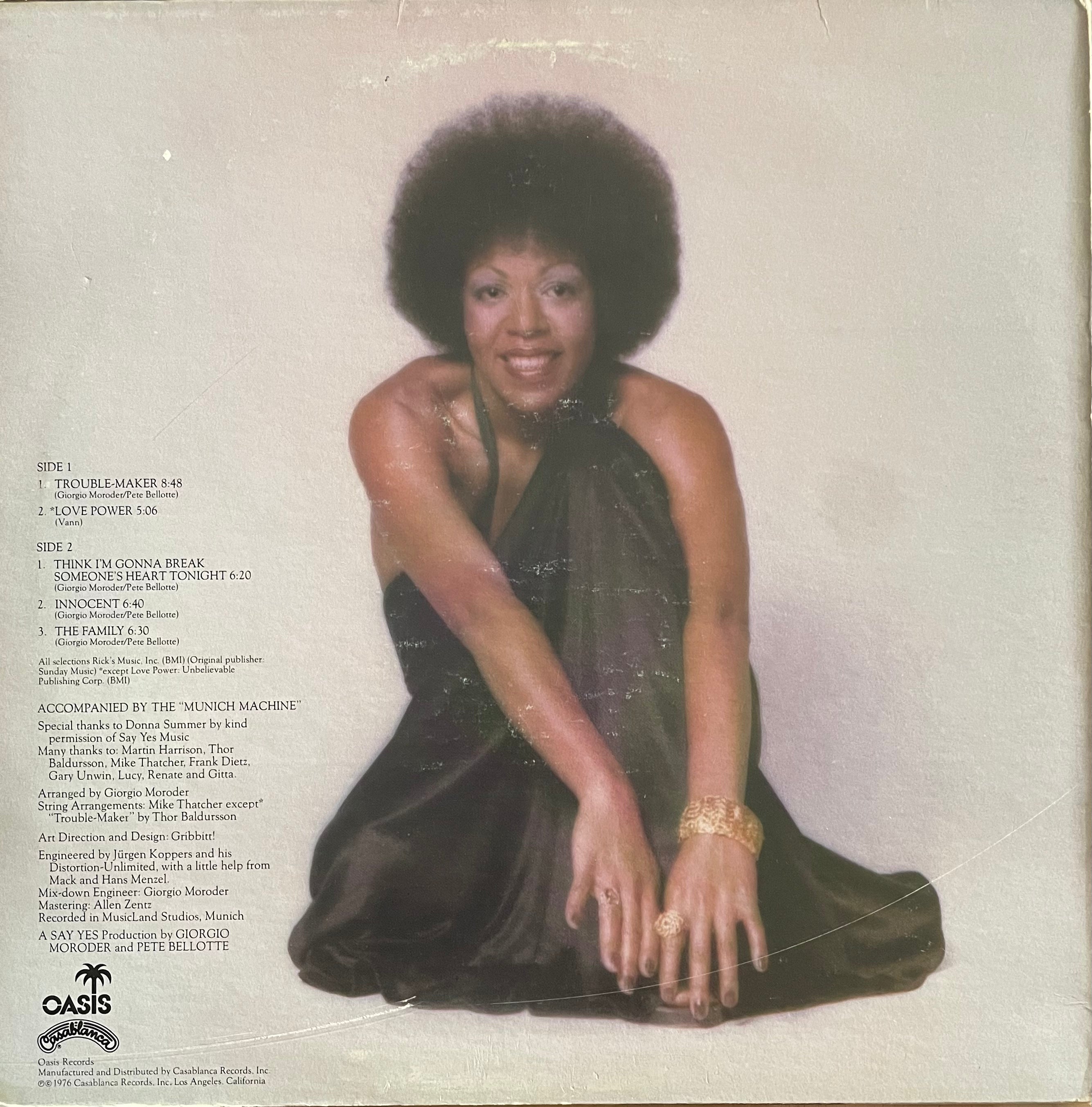 Roberta Kelly – Trouble Maker | Orig. US 1976