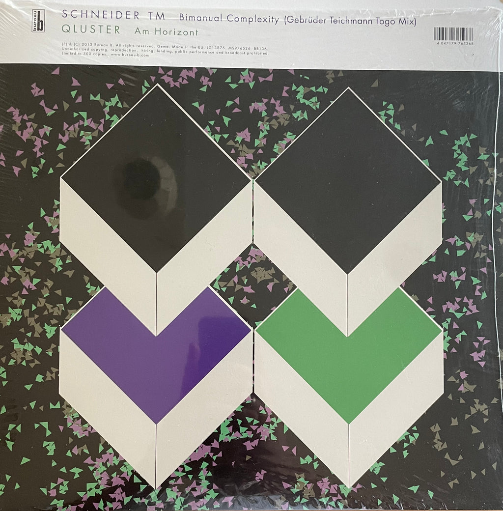Qluster / Schneider TM – Am Horizont / Bimanual Complexity (Gebrüder Teichmann Togo Mix | Orig. GER 2014